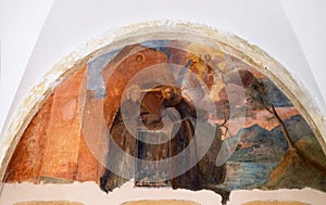 Frescoes with scenes from the life of St. Francis of Assisi photo