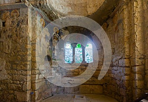 Frescoes on walls of St. Nicholas Church, Demre