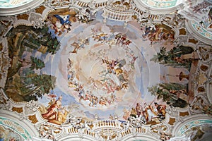 Frescos at Baroque Church