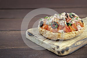 Freselle,or friselle dried bread, italian food