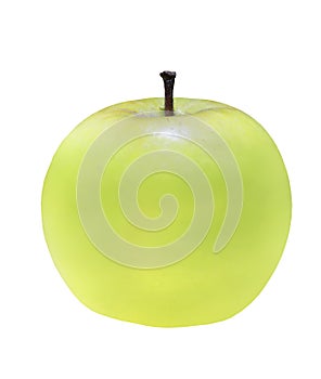 Fresh apple fruit on white isolated