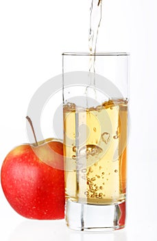 Fresh apple juice