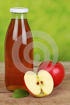 Fresh apple juice