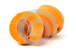 Fresh apricot fruits