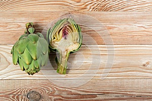 Fresh Artichoke, Green Artichokes, Raw Edible Cynara Flower