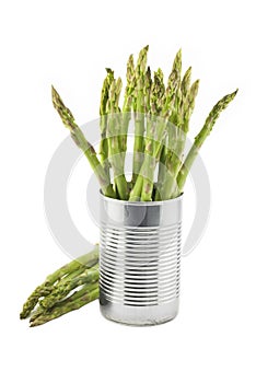 Fresh Asparagus In A Can