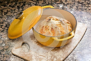 Fresh baked artisan bread