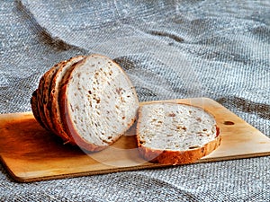 Fresh-baked bread