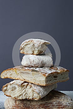 Fresh Baked Bread loaves - food Photography