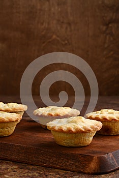 fresh baked christmas mincemeat pies