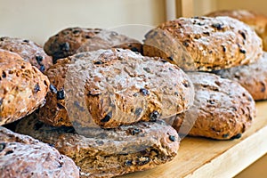 Fresh baked granary bread