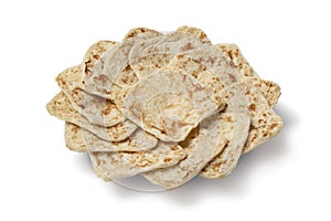 Fresh baked Moroccan Msemen