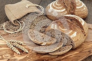 Fresh Baked Rye Bread photo