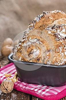 Fresh baked Walnut Bread