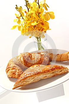 Fresh bakery breakfast