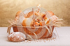 Fresh bakery products photo