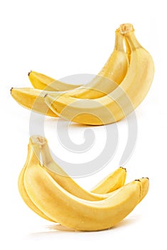 Fresh bananas photo