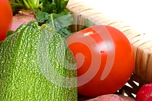 Fresh beautiful vegetables