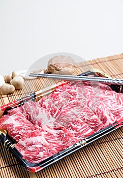 Fresh Beef Raw Sliced