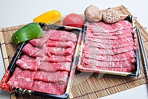 Fresh Beef Raw Sliced