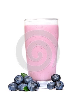 Fresh blackberries fruits and smoothies photo