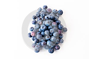 Fresh blueberries