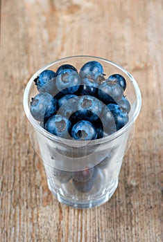 Fresh blueberries