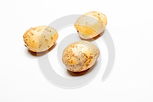 Fresh boiled potatoes