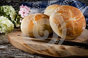 Fresh bread for breakfast