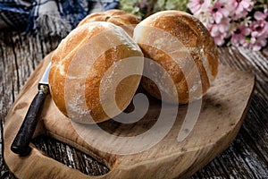 Fresh bread for breakfast