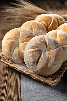 Fresh bread for breakfast