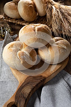 Fresh bread for breakfast