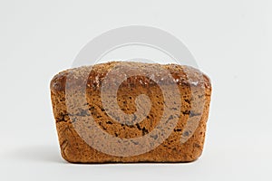 Fresh bread isolated on white background