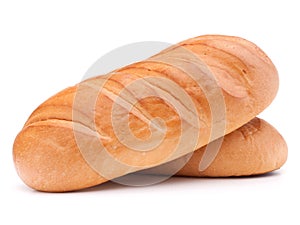 Fresh bread isolated on white background cutout