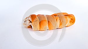 Fresh Bread on a White Background â Soft and Appetizing Texture