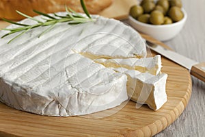 Fresh Brie cheese