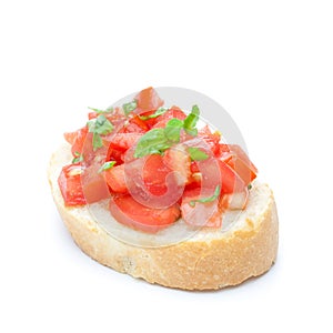 Fresh bruschetta