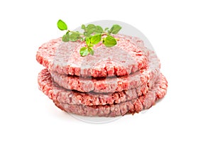 Fresh Burger Patties photo