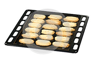 Fresh butter shortbread biscuits