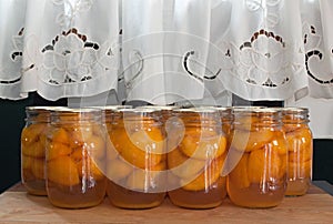 Fresh Canned Peaches