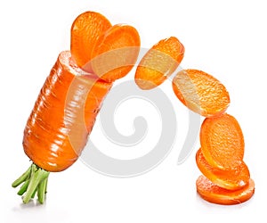 Fresh carrot.