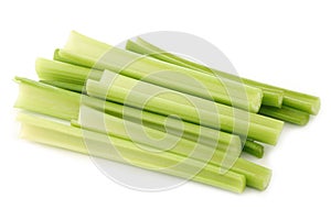 Fresh celery stems