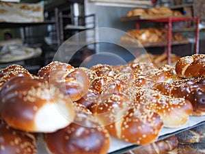 Fresh Challah from the Bakery
