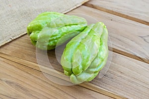 Fresh Chayote fruit