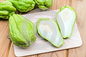 Fresh Chayote fruit