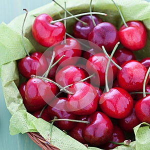 Fresh cherries