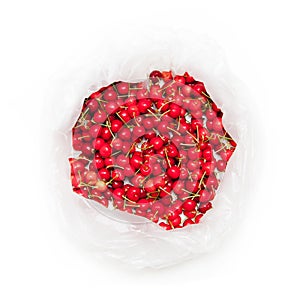 Fresh cherries bag