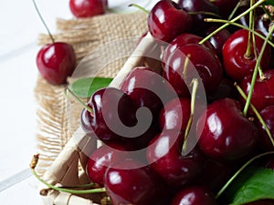 fresh cherries