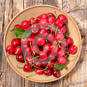 Fresh cherries