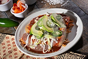 Chicken Enchiladas With Avocado photo